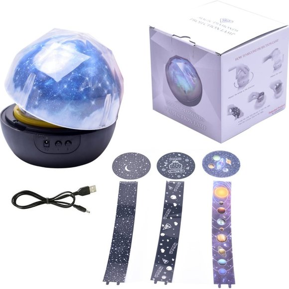 Star/Universe Night Light Projection Lamp -Colorful Magic Lighting - Picture 1 of 7